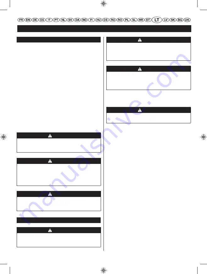 Ryobi RHT25X60RO Скачать руководство пользователя страница 248