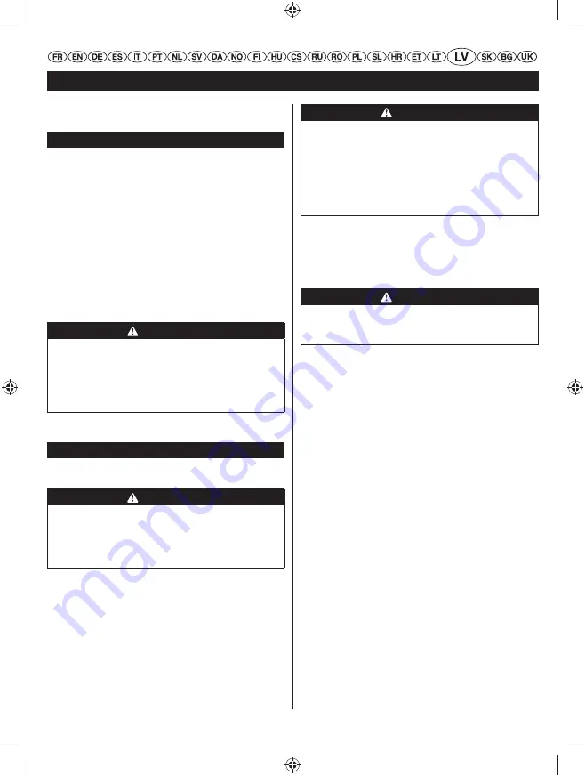 Ryobi RHT25X60RO User Manual Download Page 255