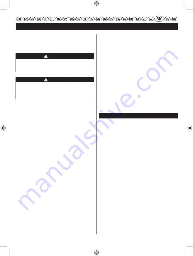 Ryobi RHT25X60RO Скачать руководство пользователя страница 268