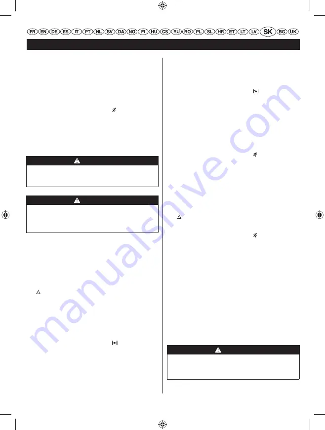 Ryobi RHT25X60RO User Manual Download Page 274