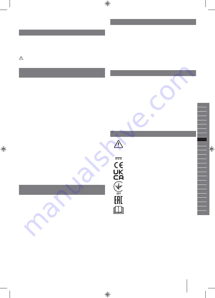 Ryobi RHV18 Original Instructions Manual Download Page 19