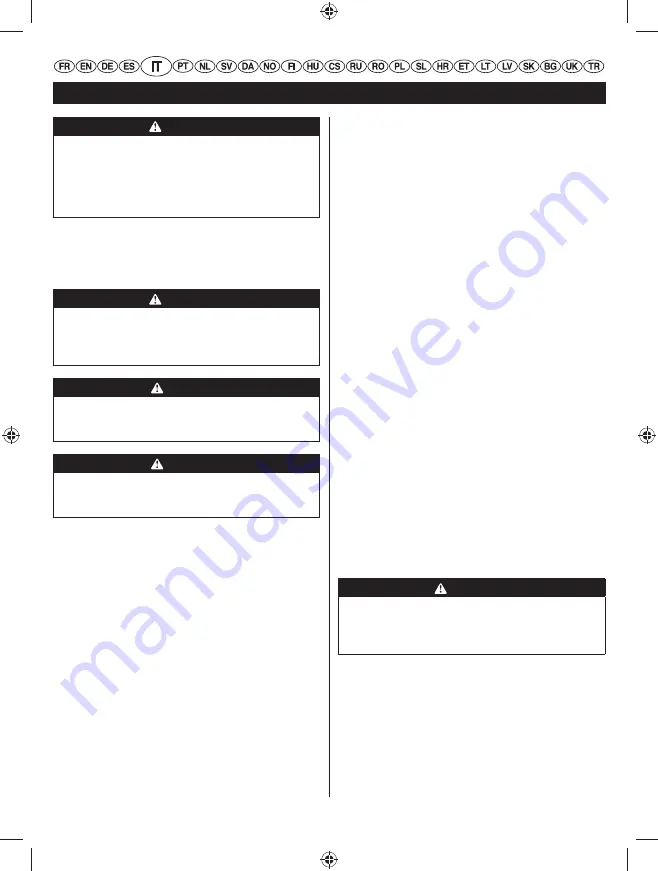 Ryobi RIG2000PC User Manual Download Page 99