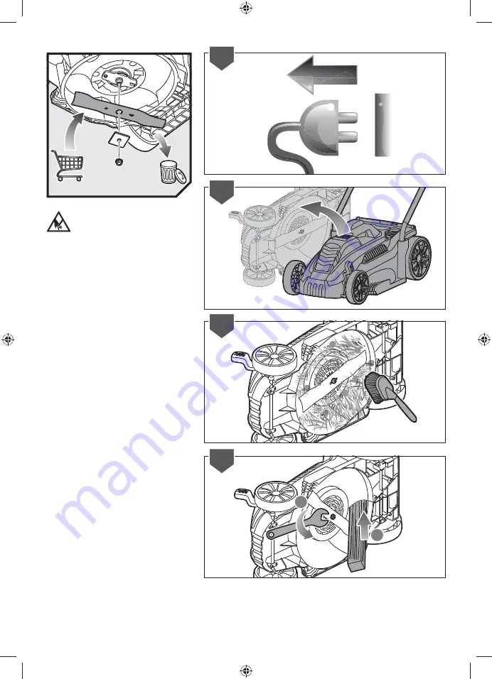 Ryobi RLM13E33H Original Instructions Manual Download Page 17