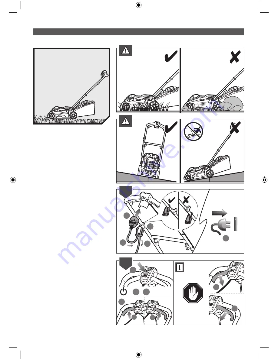 Ryobi RLM16E36S Original Instructions Manual Download Page 17