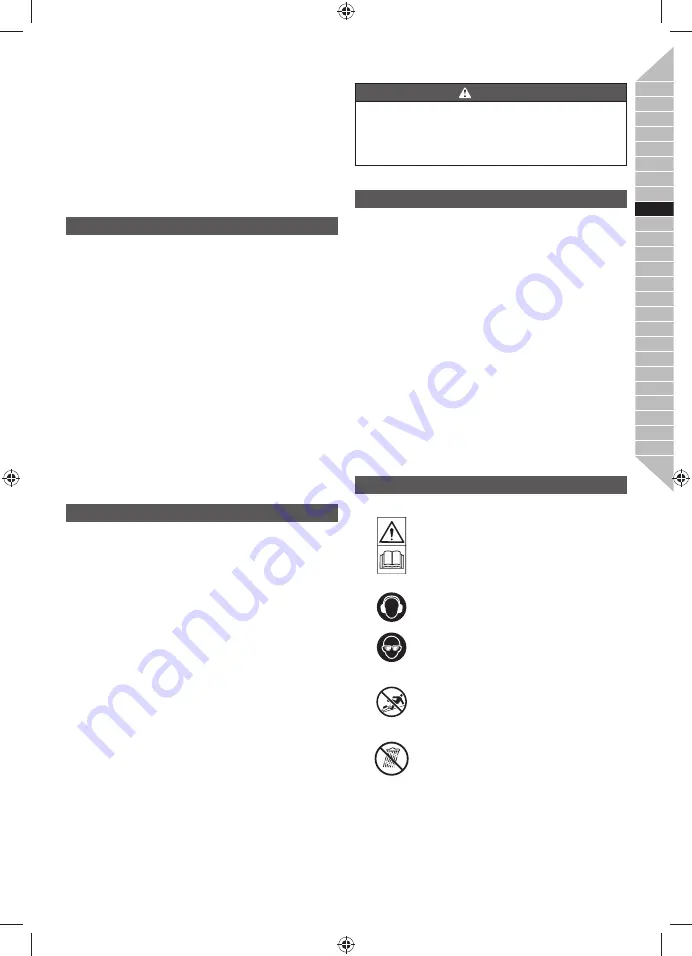 Ryobi RLM3113 Original Instructions Manual Download Page 63