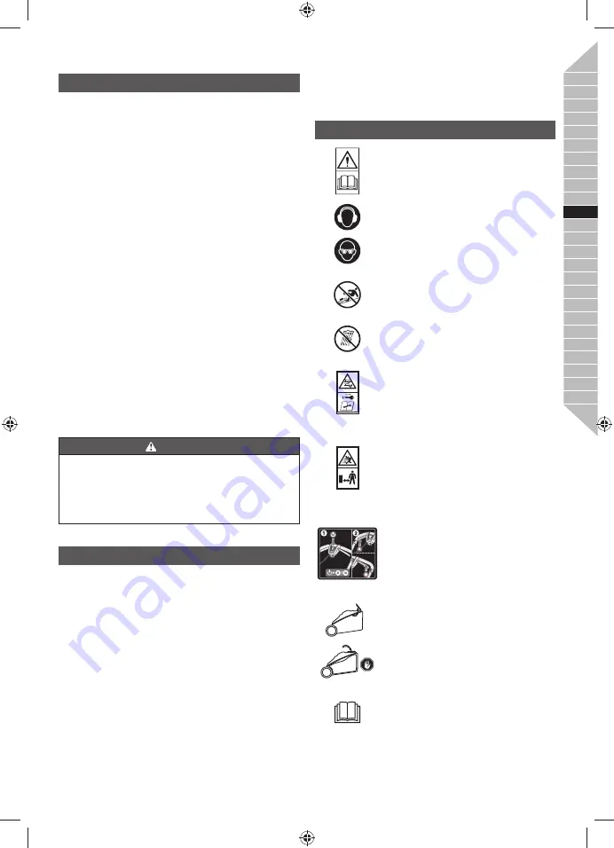 Ryobi RLM36B46S Original Instructions Manual Download Page 83