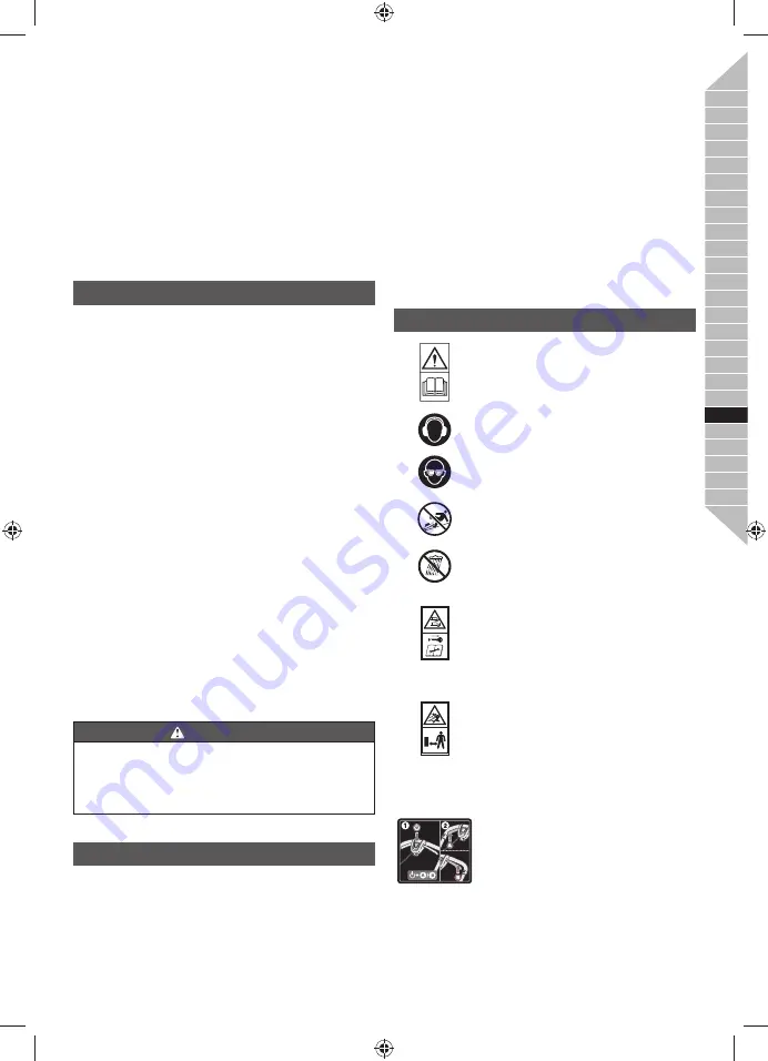 Ryobi RLM36B46S Original Instructions Manual Download Page 149