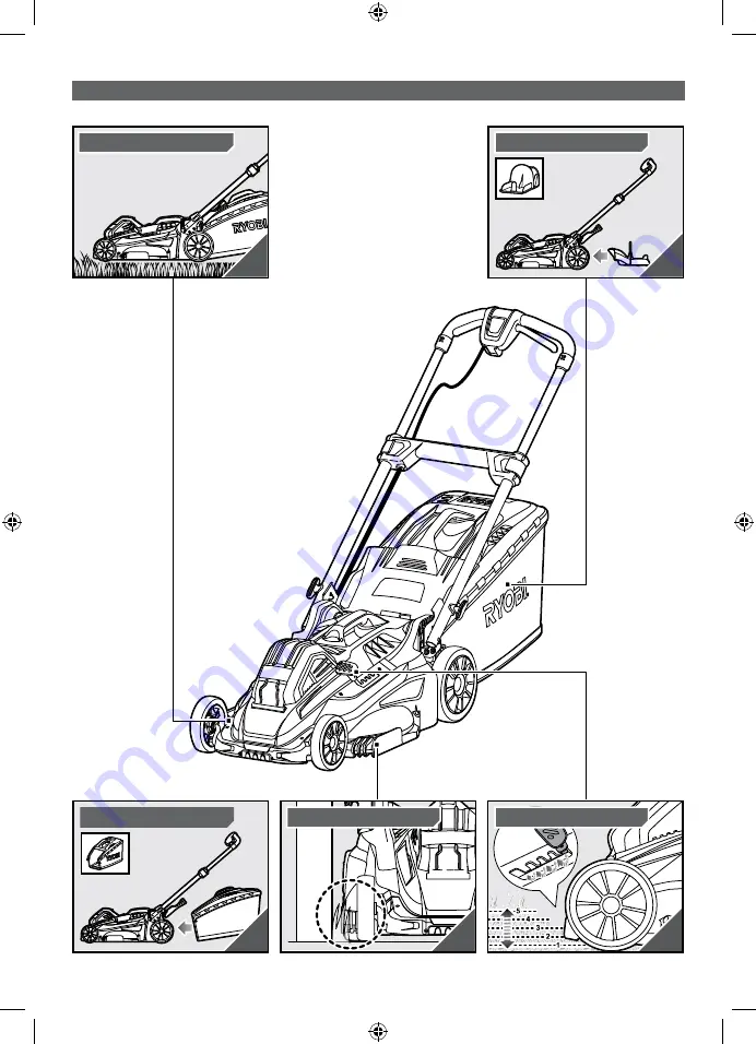 Ryobi RLM36B46S1 Original Instructions Manual Download Page 15