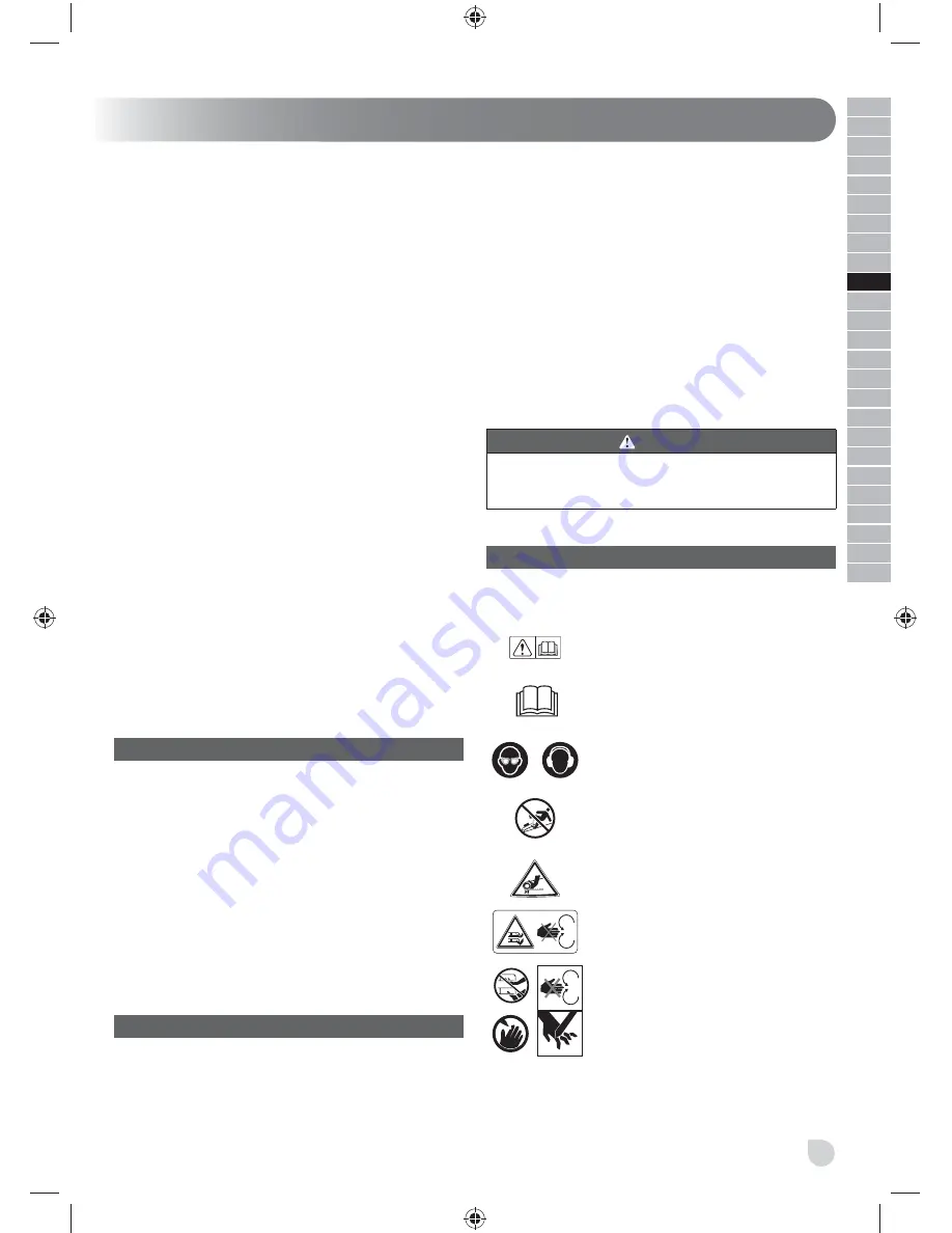 Ryobi RLM4114 Original Instructions Manual Download Page 119