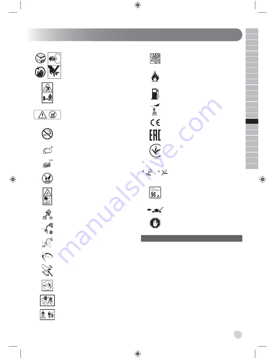 Ryobi RLM4114 Original Instructions Manual Download Page 207