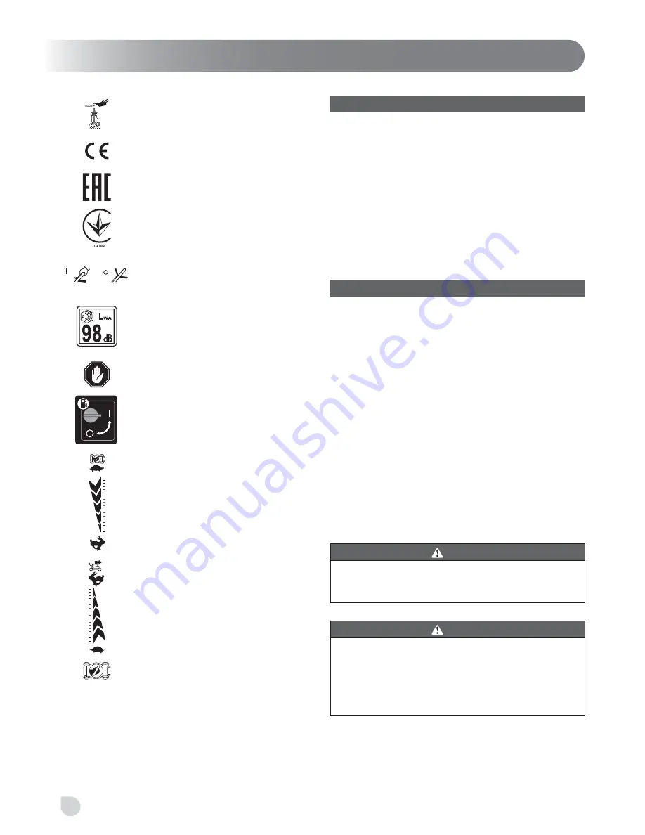 Ryobi RLM53190SV Original Instructions Manual Download Page 6