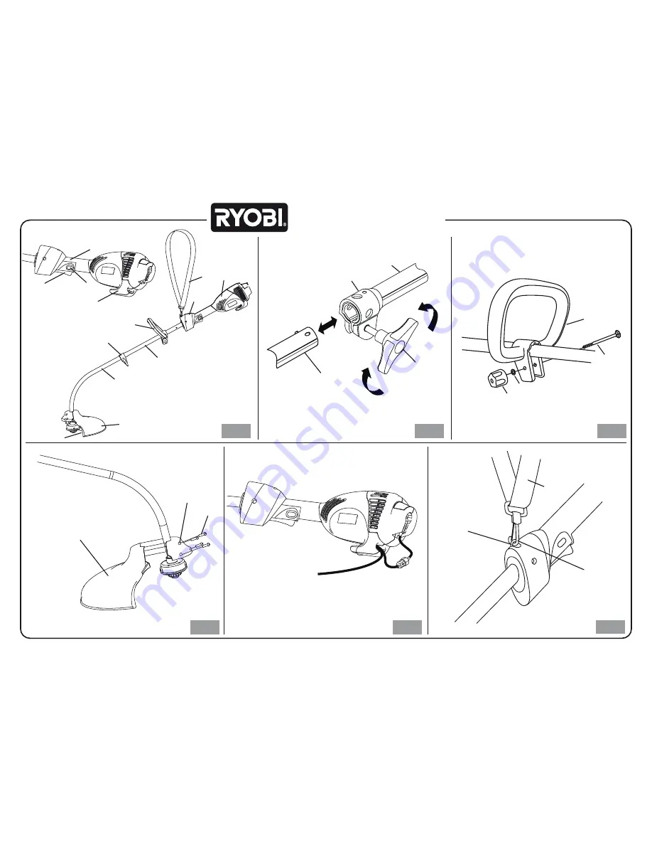 Ryobi RLT-1000EX Скачать руководство пользователя страница 2