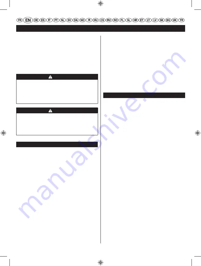 Ryobi RLT254CDSO User Manual Download Page 20