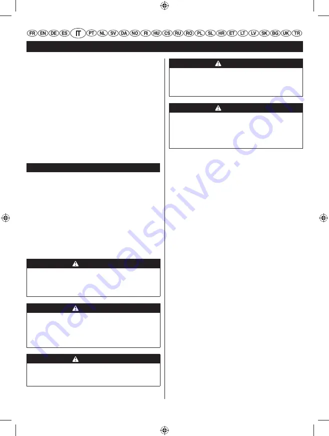 Ryobi RLT254CDSO User Manual Download Page 63