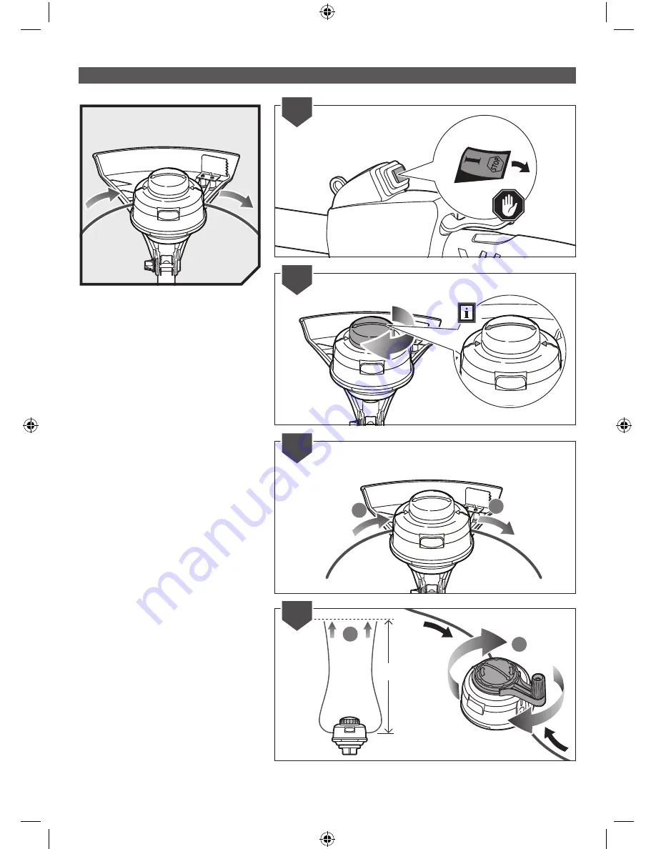 Ryobi RLT26CDSE Original Instructions Manual Download Page 21