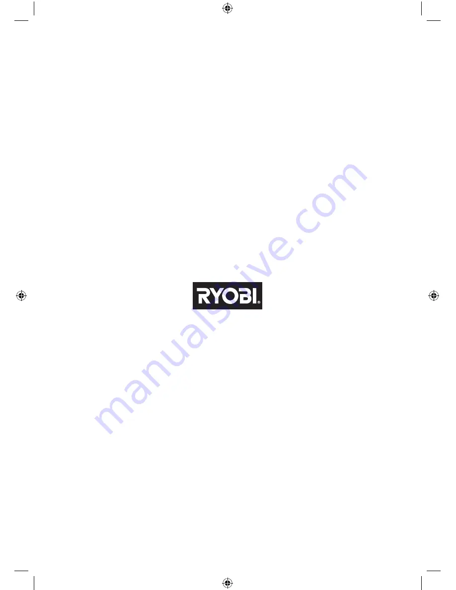 Ryobi RLT26CDSE Original Instructions Manual Download Page 36