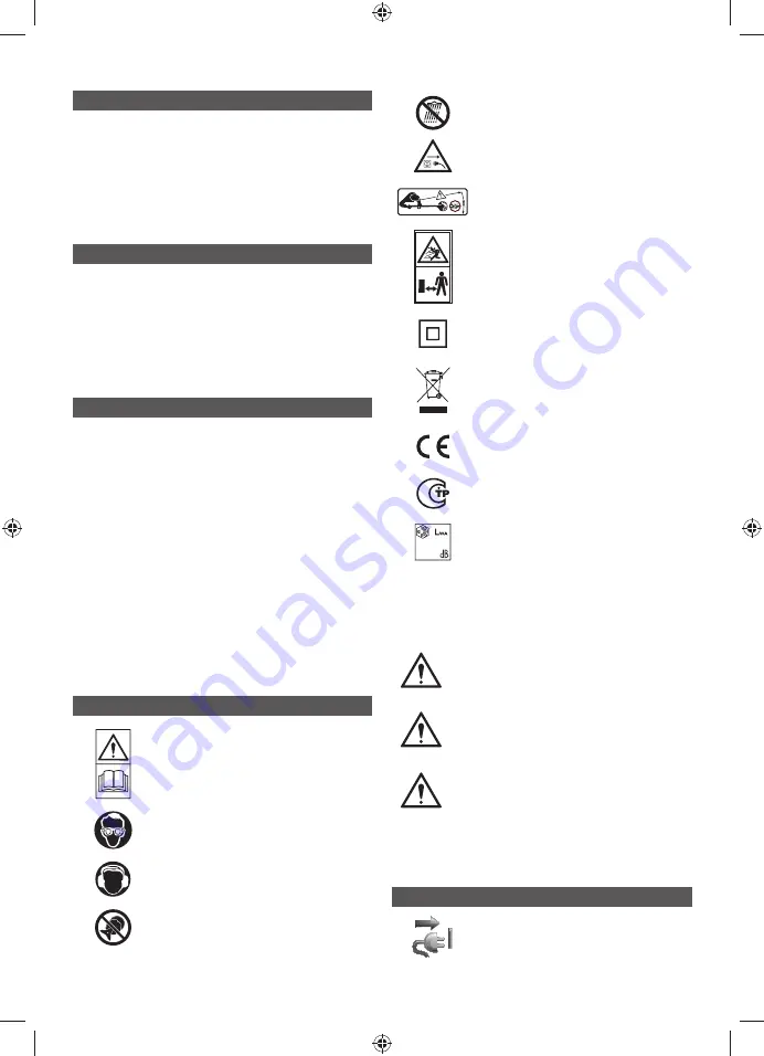 Ryobi RLT3525S Original Instructions Manual Download Page 5