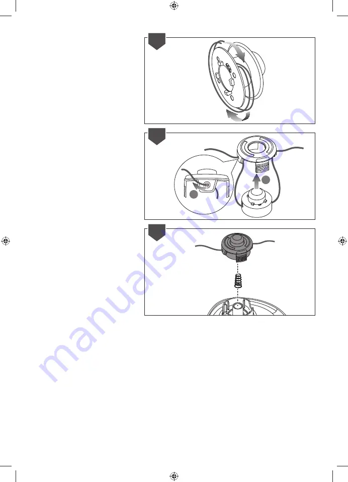 Ryobi RLT3525S Original Instructions Manual Download Page 19