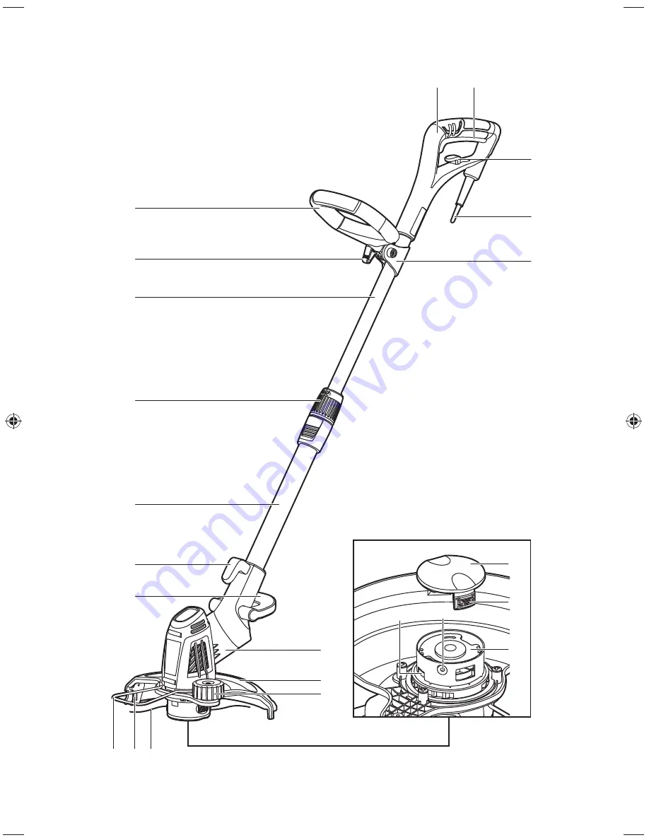 Ryobi RLT6030 Original Instructions Manual Download Page 48