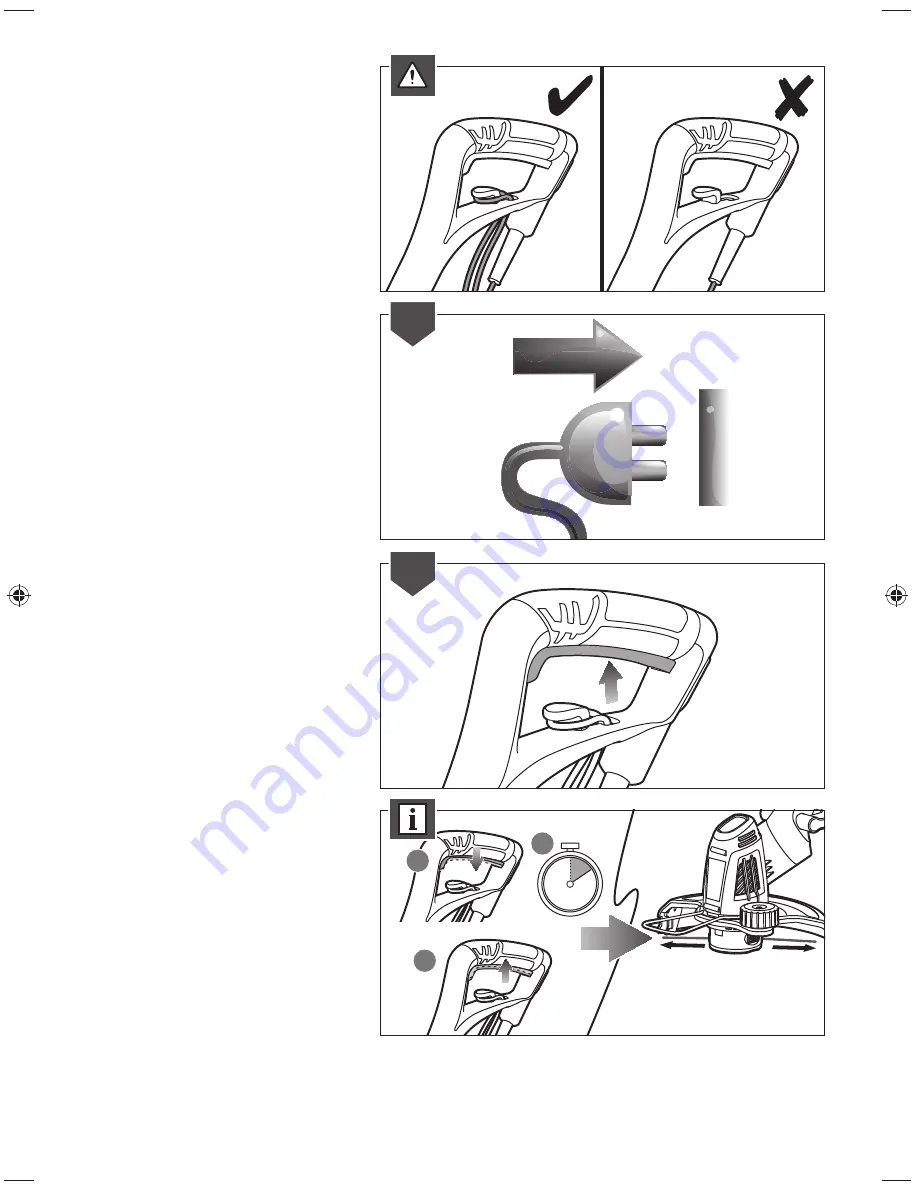 Ryobi RLT6030 Original Instructions Manual Download Page 56