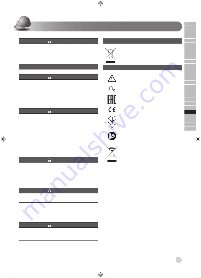 Ryobi RRS1801 Original Instructions Manual Download Page 69