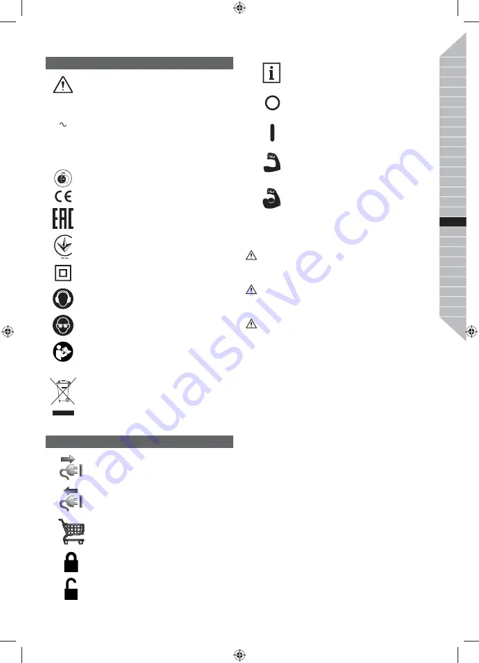 Ryobi RSS280 Original Instructions Manual Download Page 63