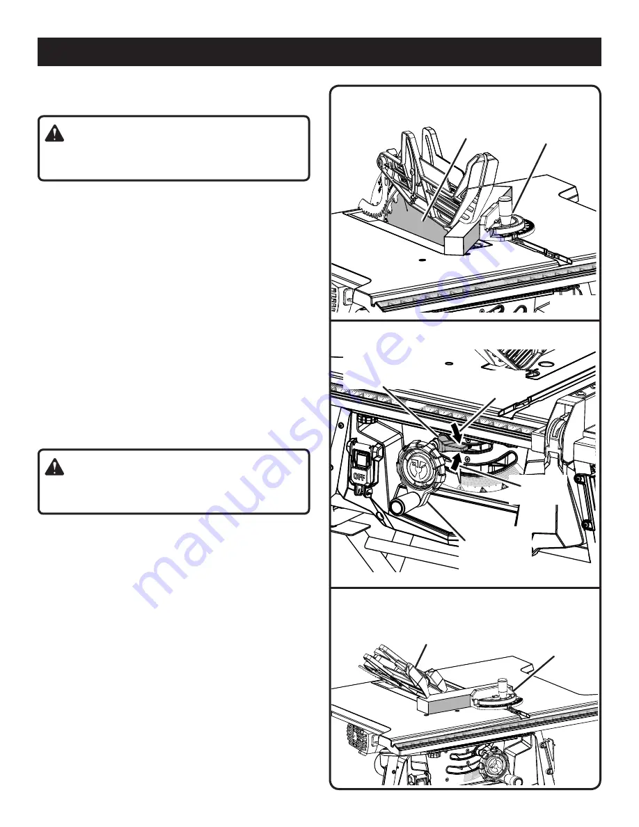 Ryobi RTS12T Operator'S Manual Download Page 81