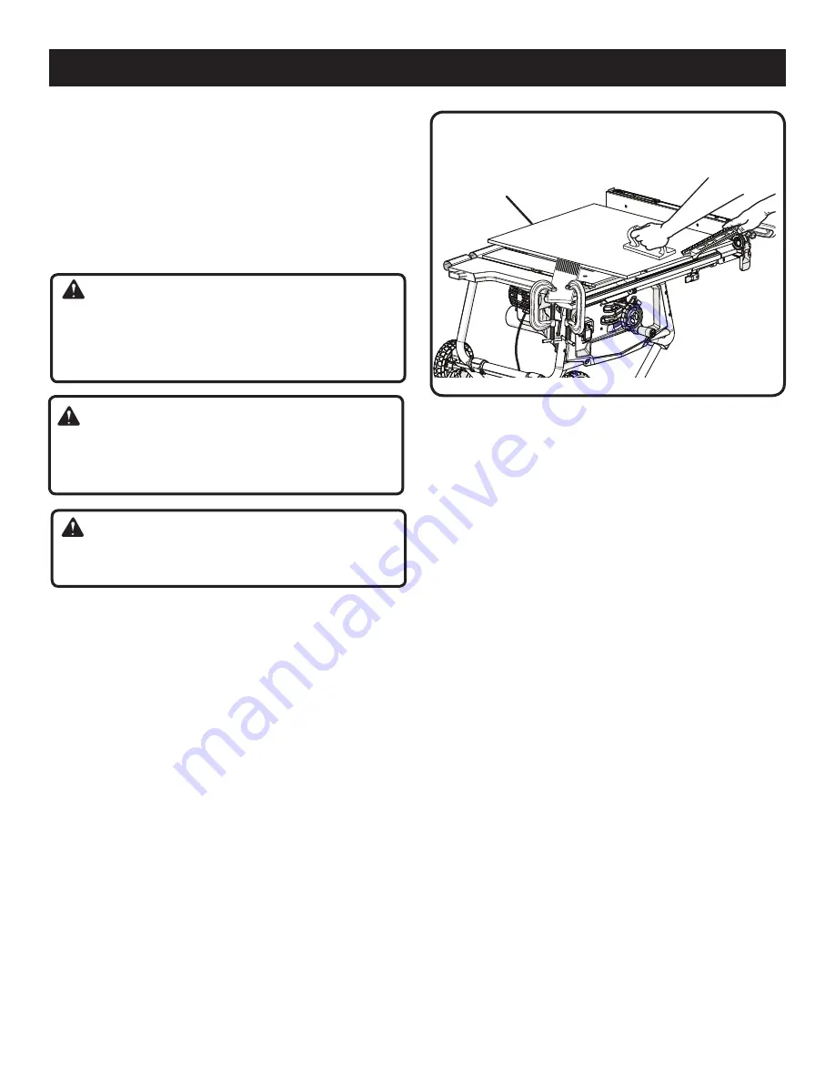 Ryobi RTS22 Operator'S Manual Download Page 39