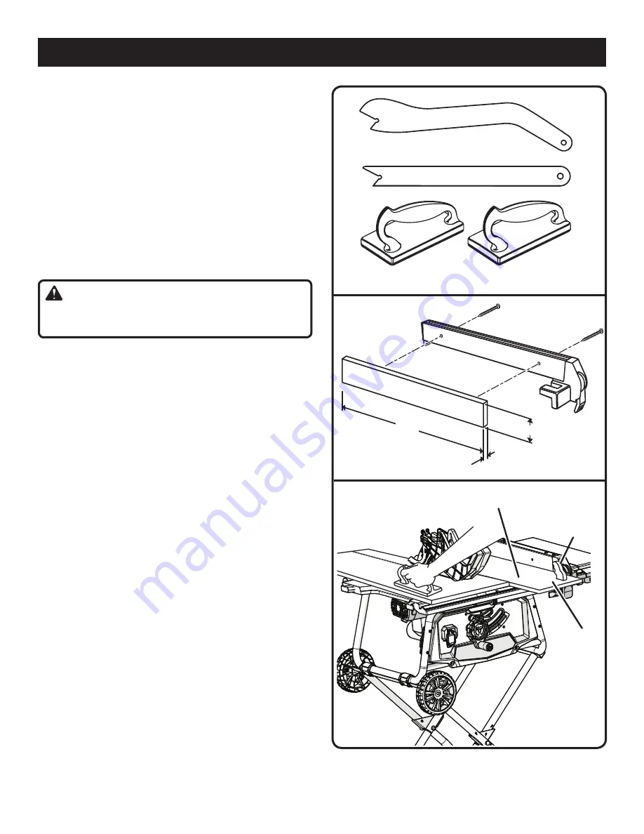 Ryobi RTS22 Operator'S Manual Download Page 69