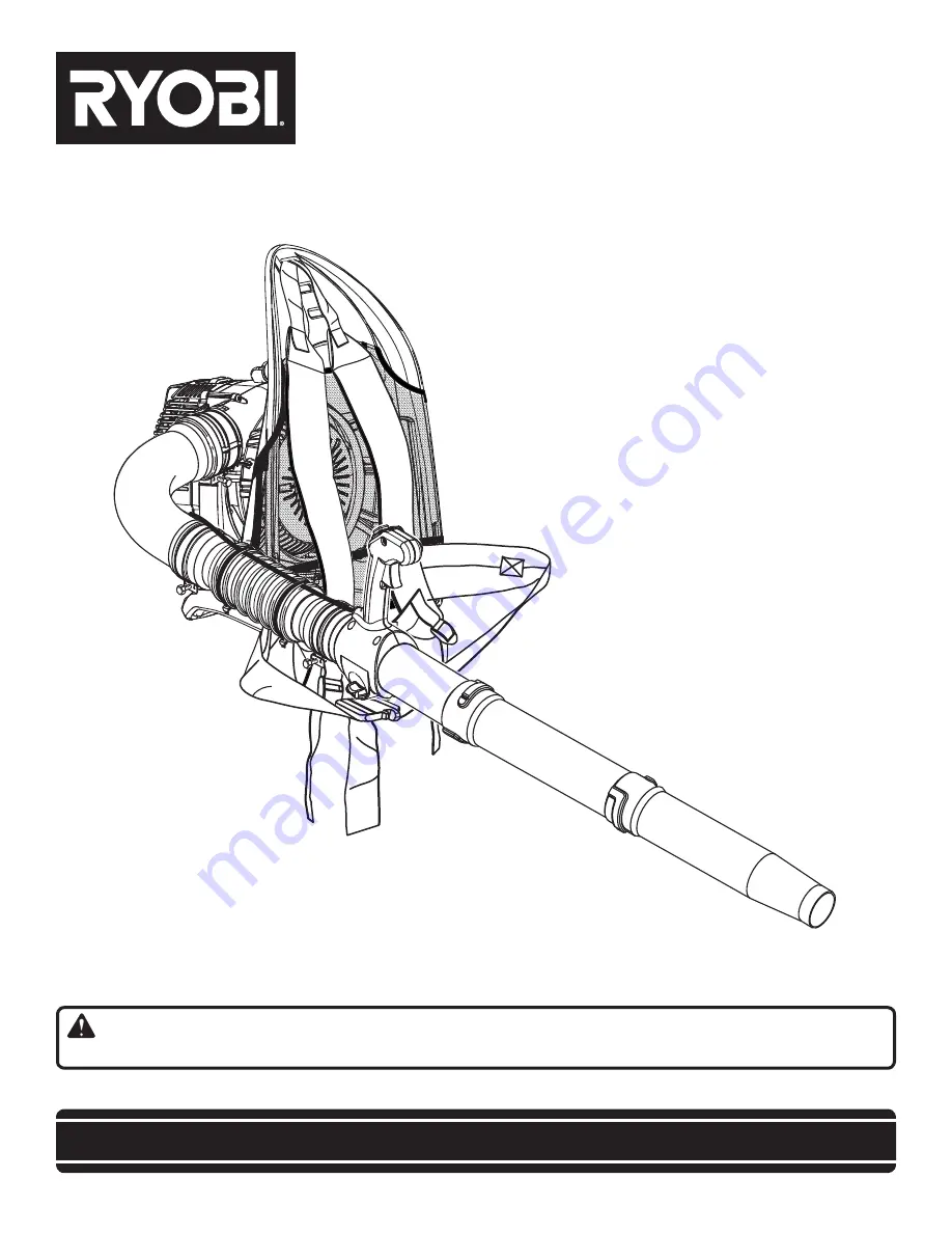 Ryobi RY08576 Скачать руководство пользователя страница 1