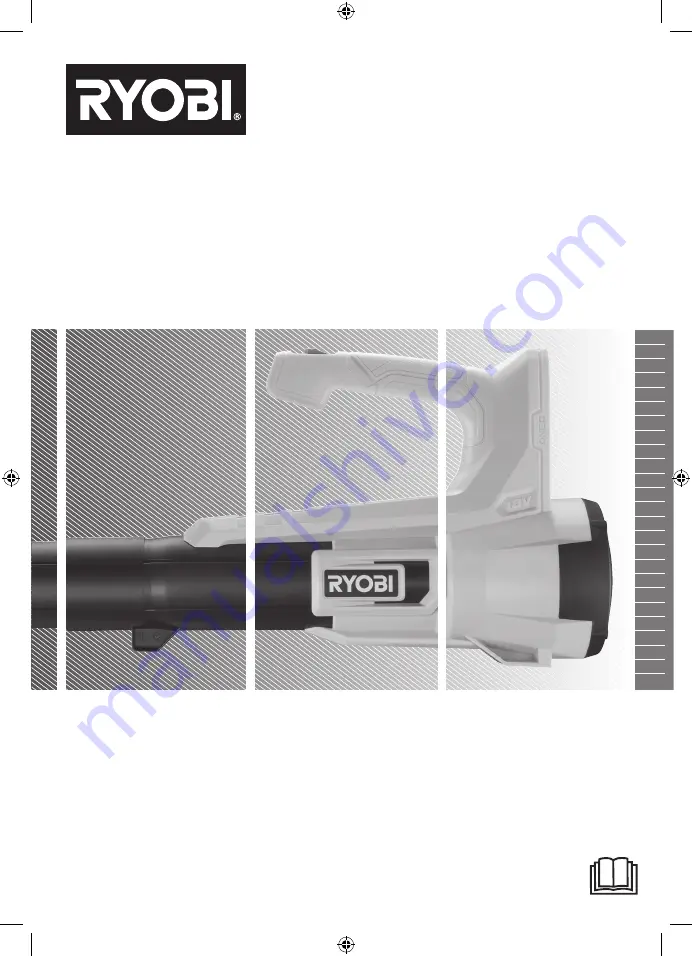 Ryobi RY18BLA Manual Download Page 1