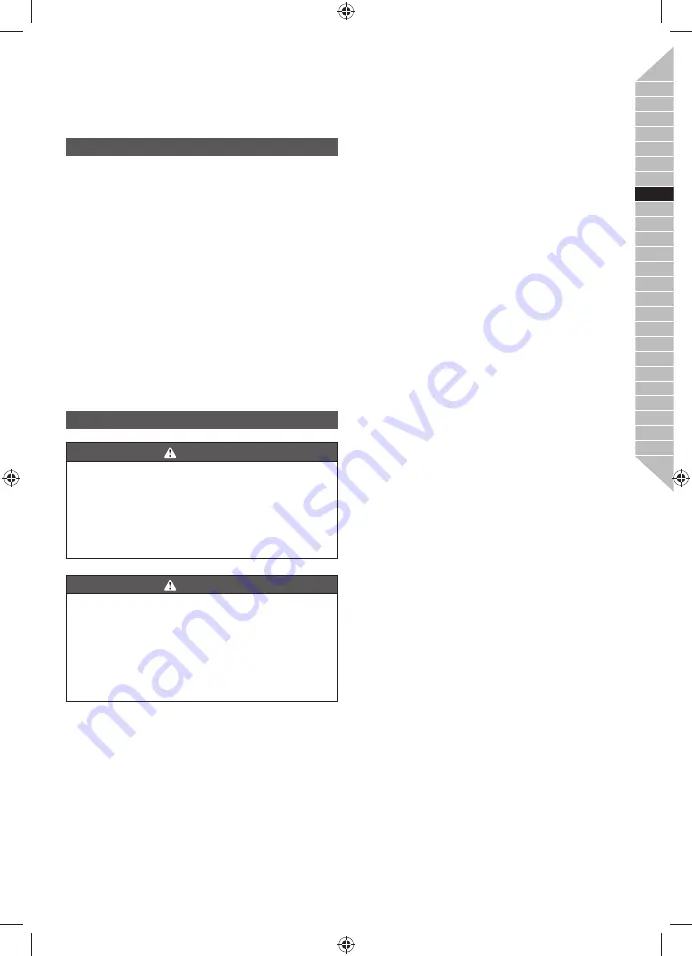 Ryobi RY18LMX40A Original Instructions Manual Download Page 57