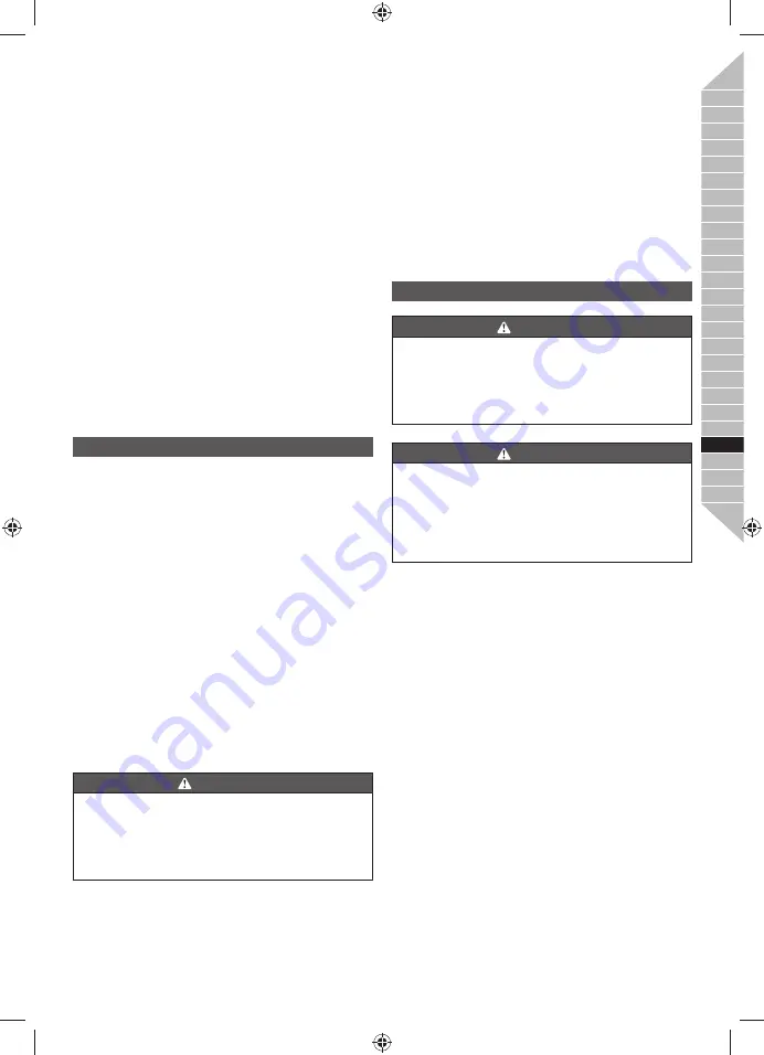 Ryobi RY18LMX40A Original Instructions Manual Download Page 163