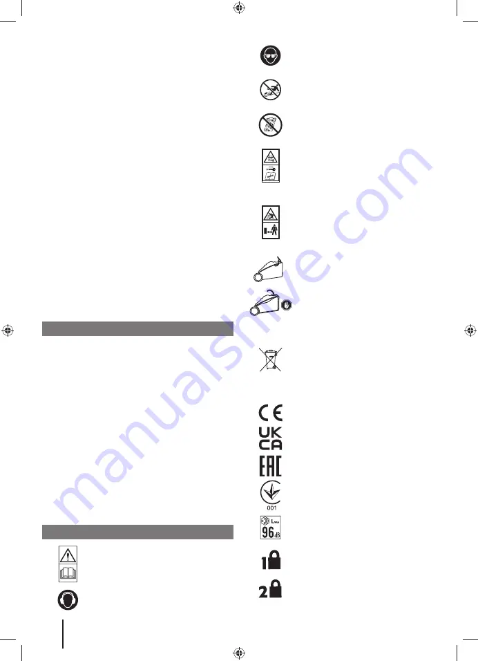 Ryobi RY18LMX40B Manual Download Page 72