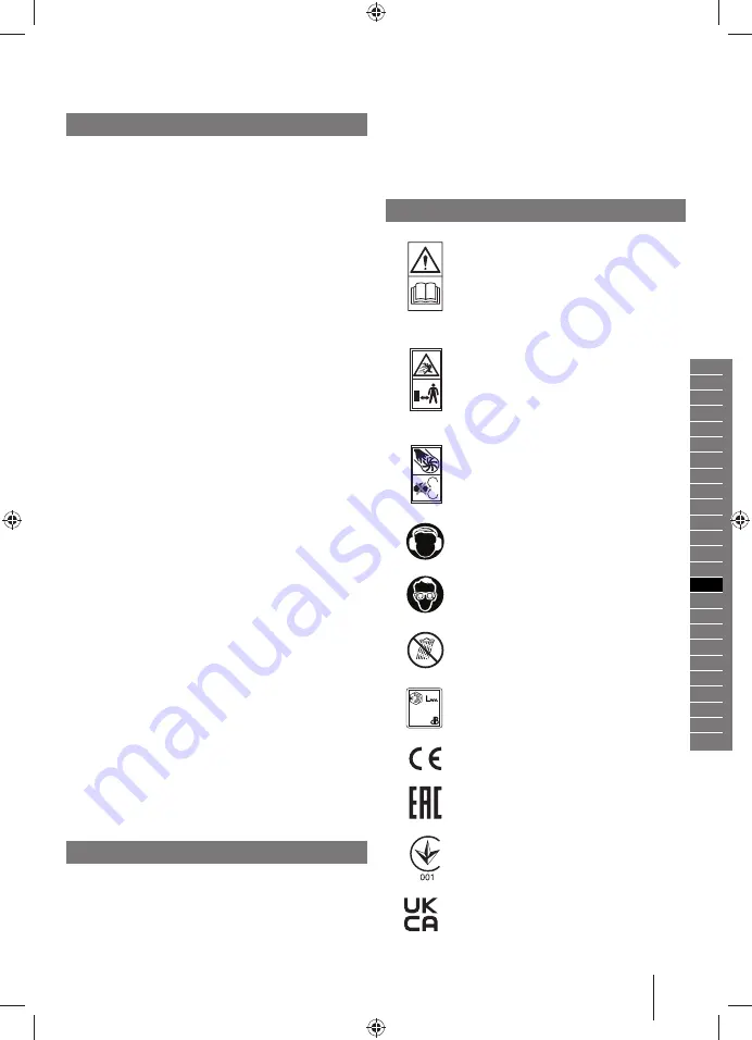 Ryobi RY36BLXB Manual Download Page 71