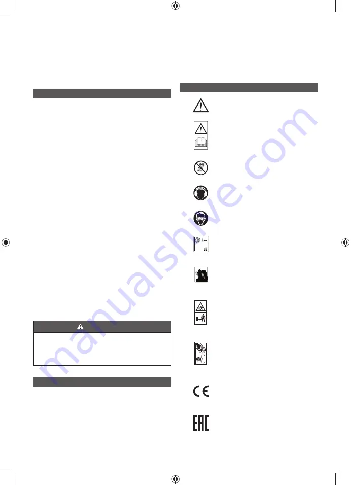 Ryobi RY36BPXA Original Instructions Manual Download Page 42