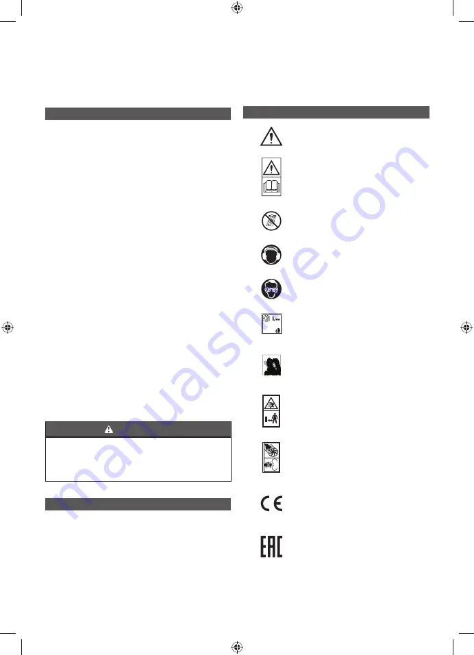 Ryobi RY36BPXA Original Instructions Manual Download Page 94