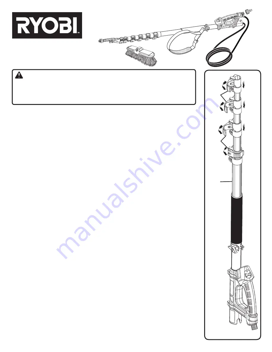 Ryobi RY803001 Скачать руководство пользователя страница 61