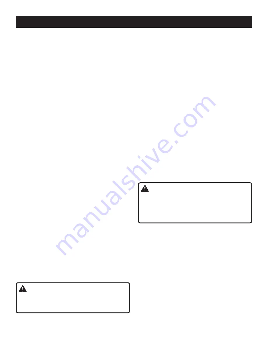 Ryobi RY80942 Operator'S Manual Download Page 19