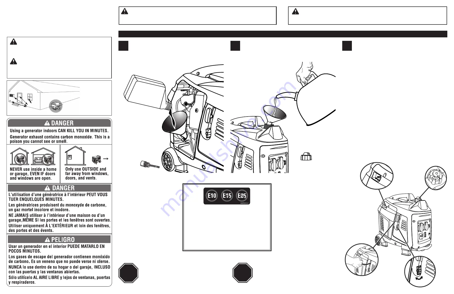 Ryobi RYI2000T Quick Start Manual Download Page 2