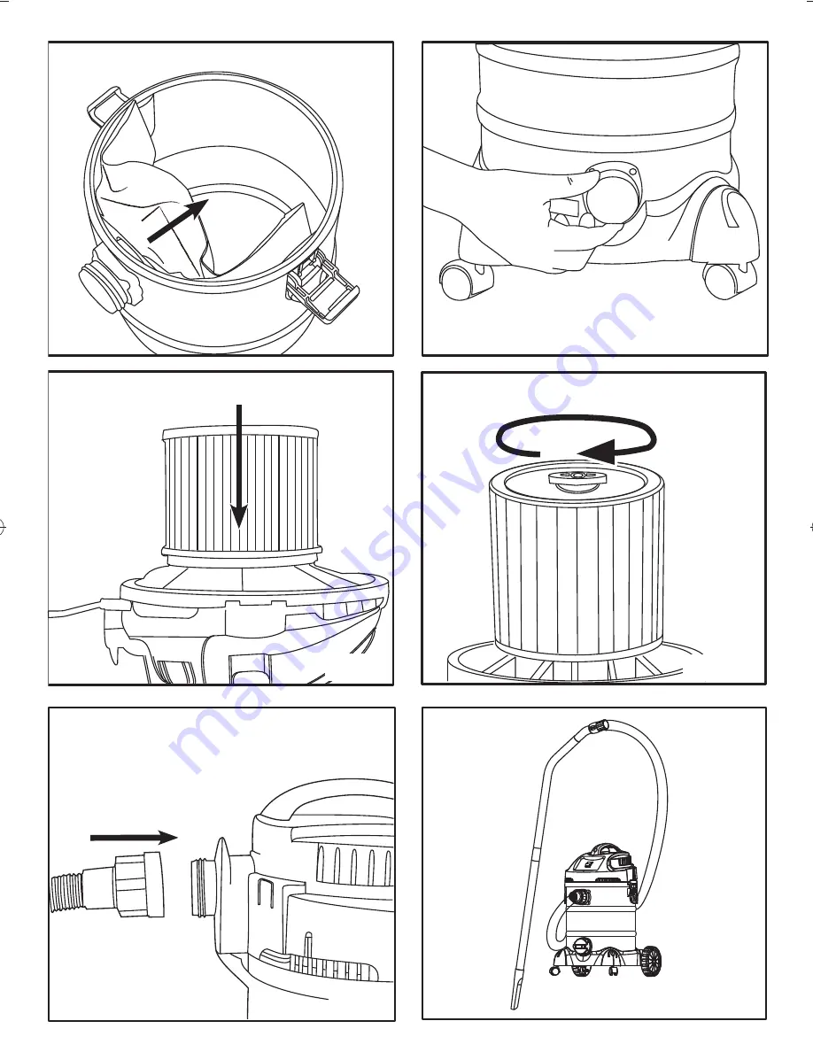 Ryobi VC30ARG Owner'S Operating Manual Download Page 8