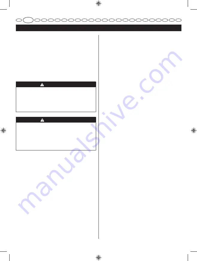 Ryobi WS721S User Manual Download Page 22