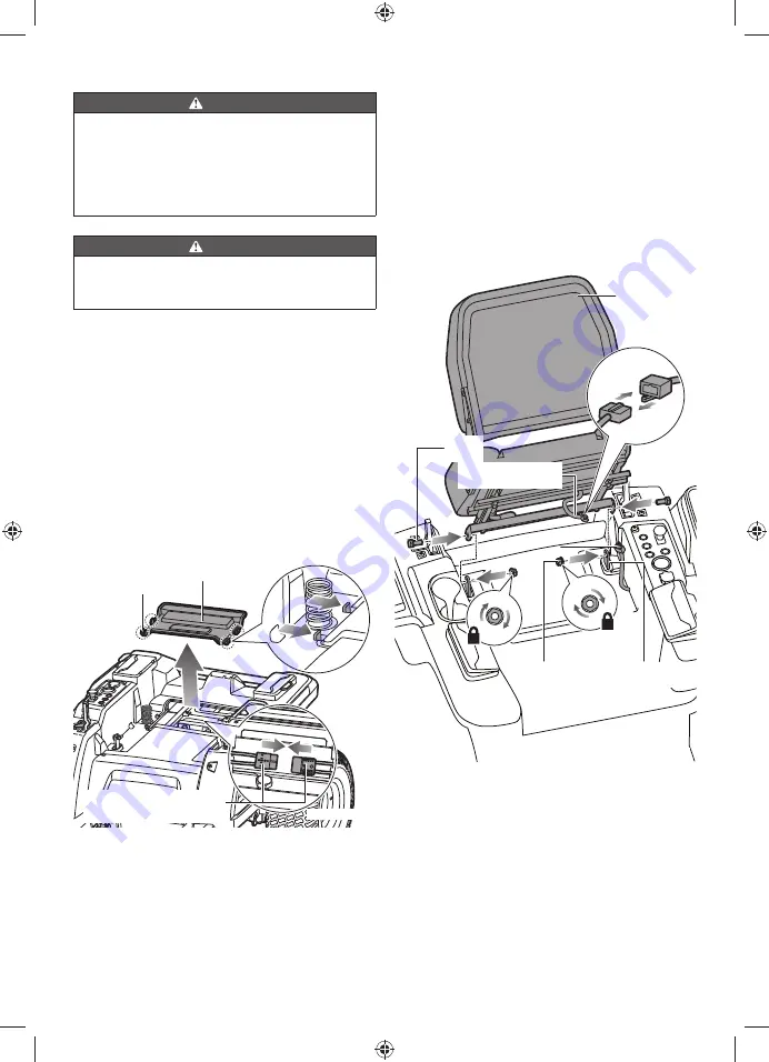 Ryobi ZTR480ex Скачать руководство пользователя страница 40