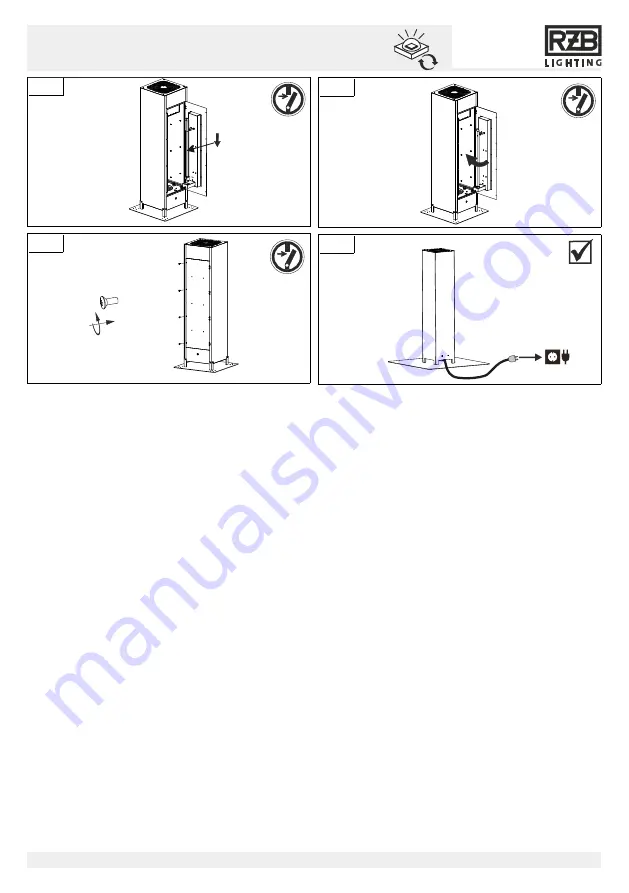 RZB Lighting Minak M Скачать руководство пользователя страница 12