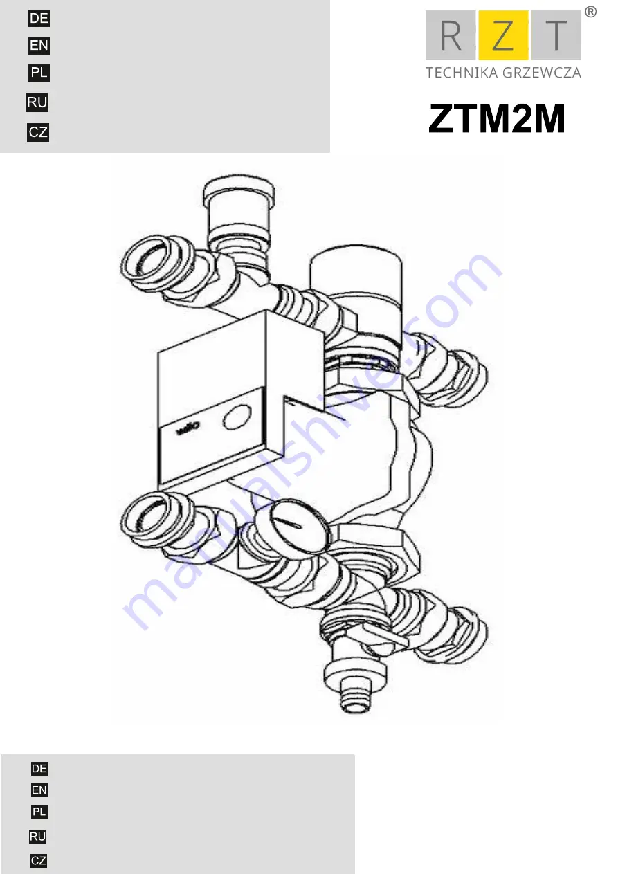 RZTec ZTM2M Operating And Assembly Instructions Manual Download Page 1