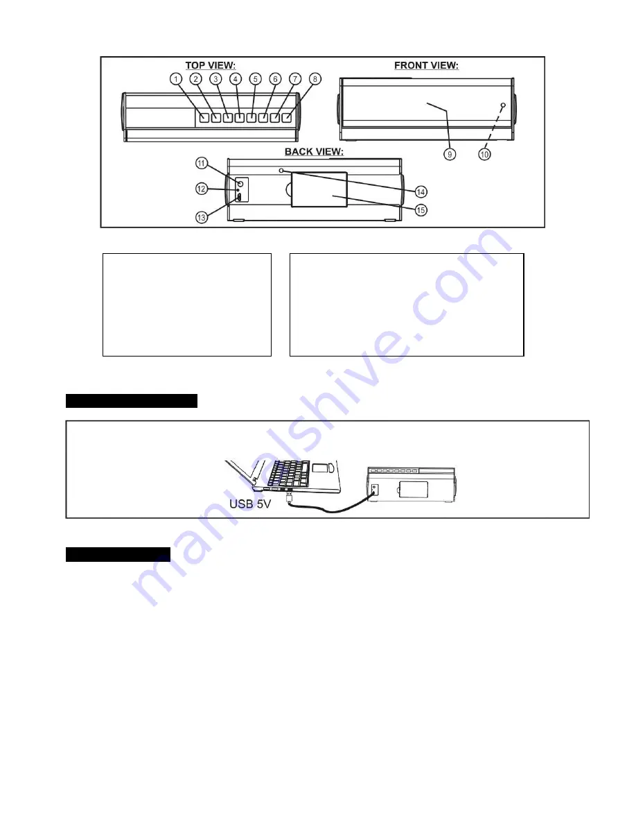 S-Digital SP-3000-BTHF Instruction Manual Download Page 3