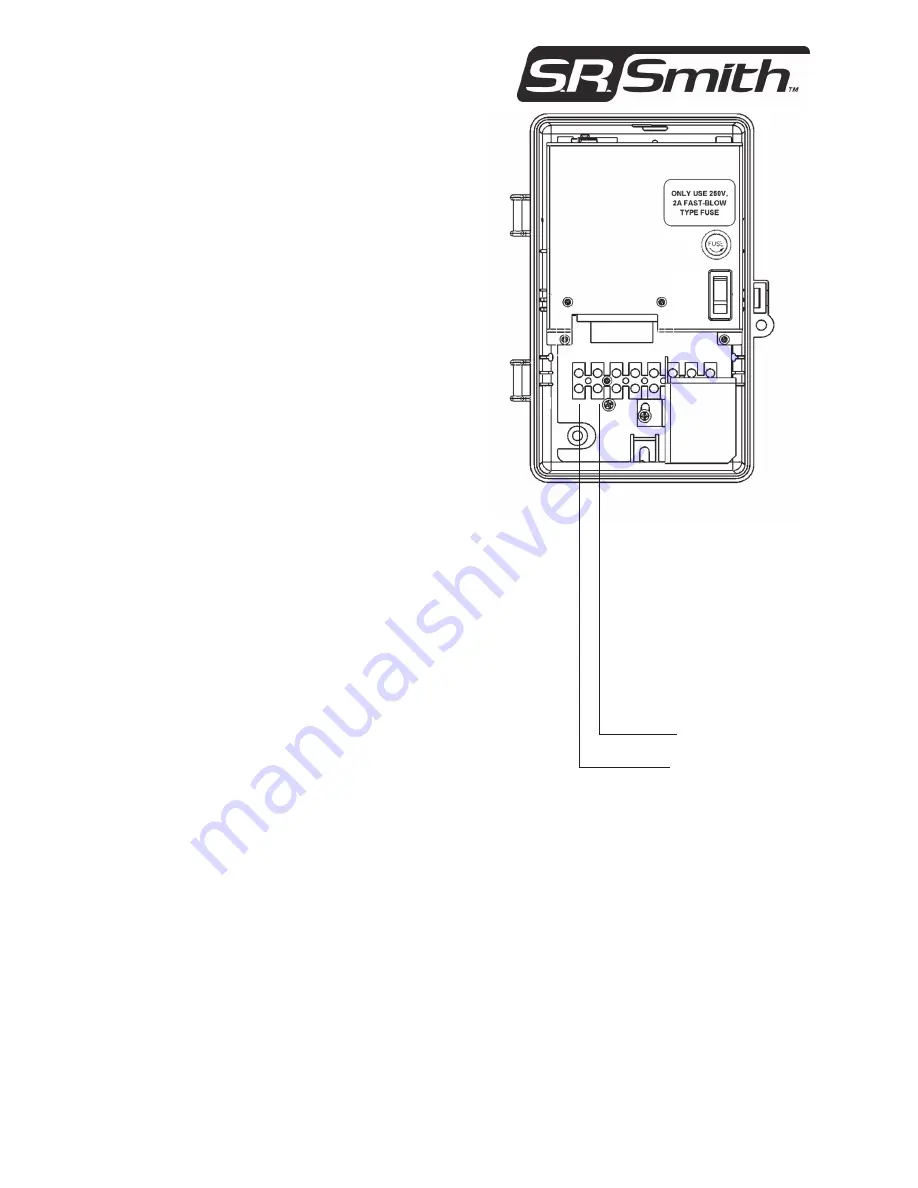 S.R.Smith SRS-TX-30 Installation Instructions Manual Download Page 5