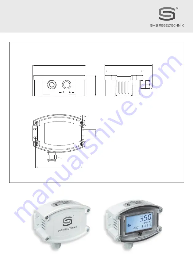 S+S Regeltechnik ACO2-W-LCD-TYR2 Operating Instructions, Mounting & Installation Download Page 32