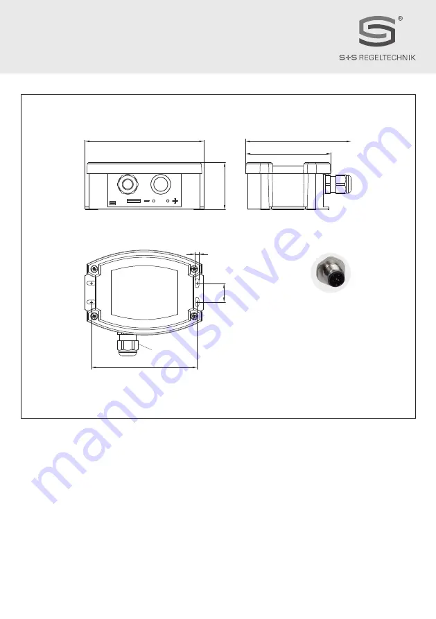 S+S Regeltechnik AERASGARD APS-SD Operating Instructions, Mounting & Installation Download Page 2