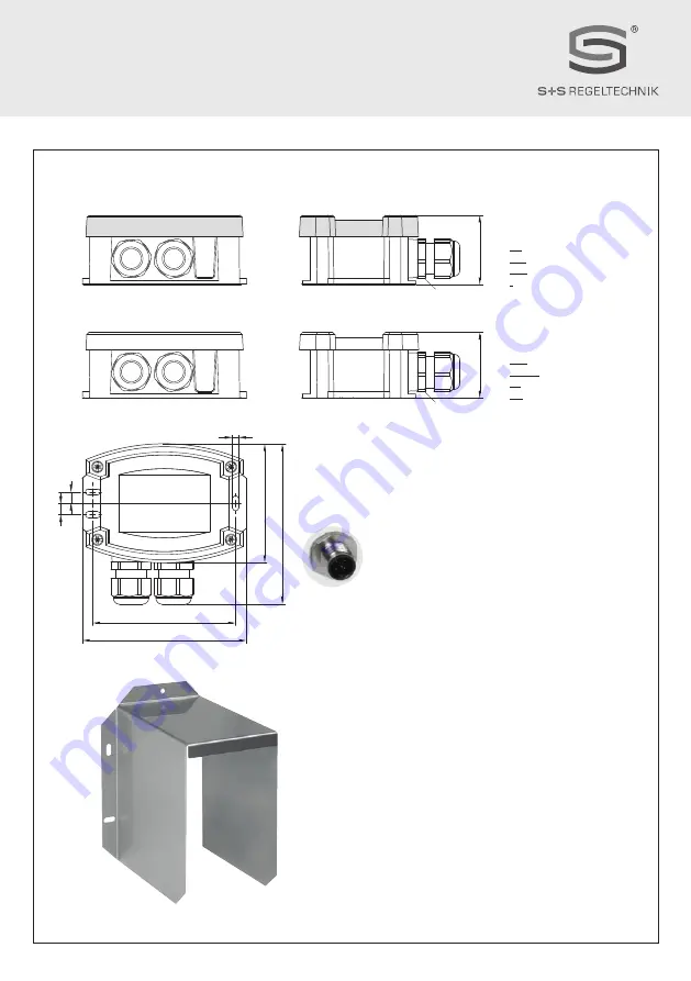 S+S Regeltechnik HYGRASGARD Modbus-T3 Series Скачать руководство пользователя страница 2